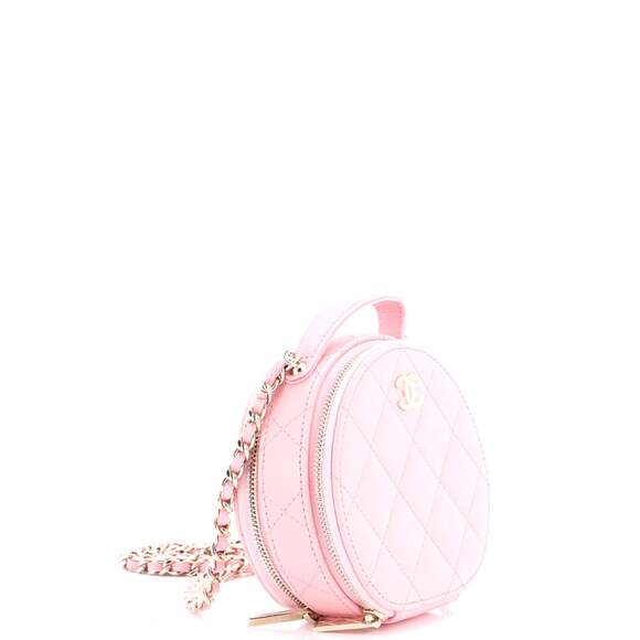 Chanel Handle With Care Round Vanity #242801C31B - Picture 3 of 7